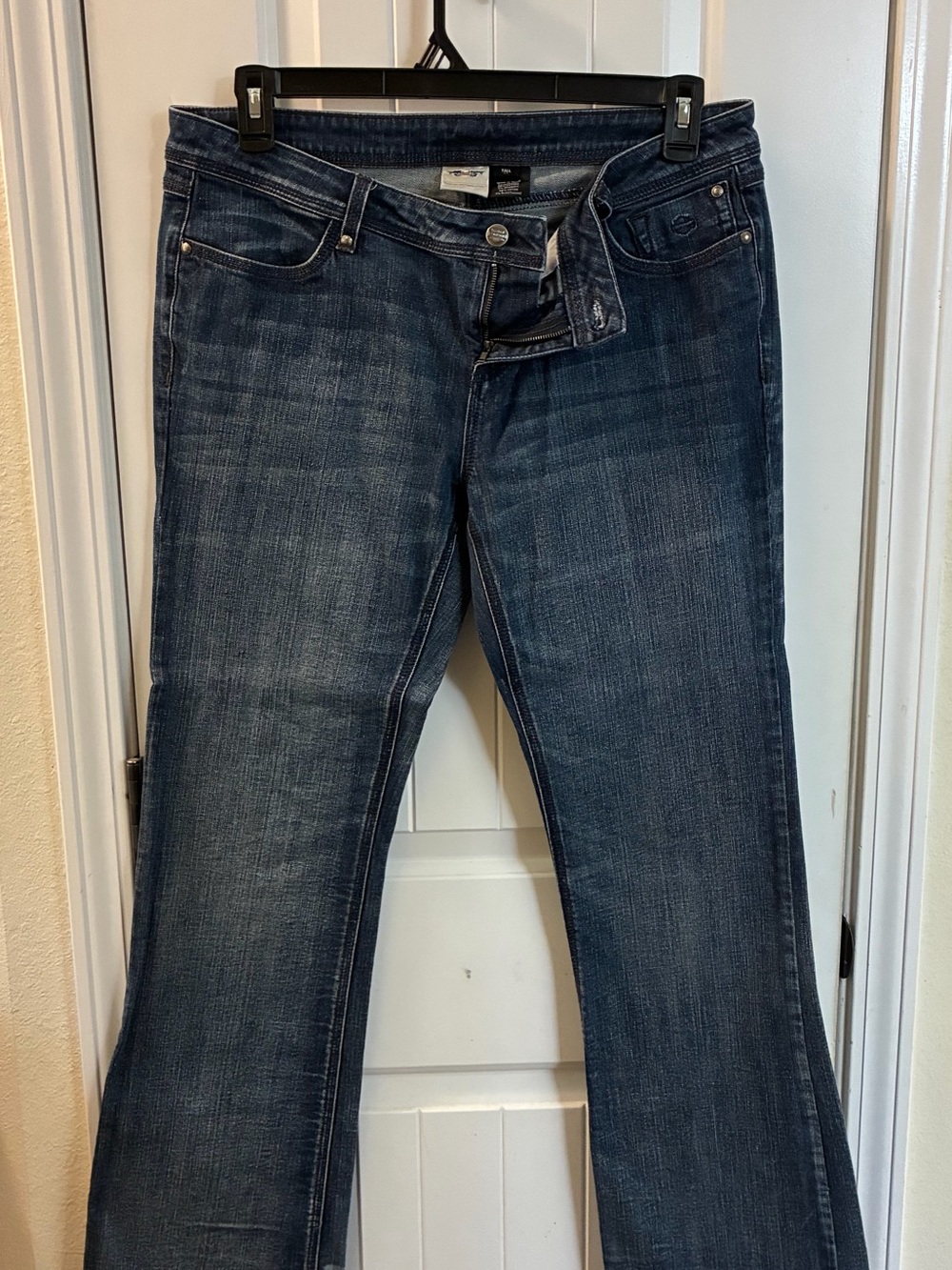 Harley-Davidson Women's Bootcut Jeans in Dark Indigo